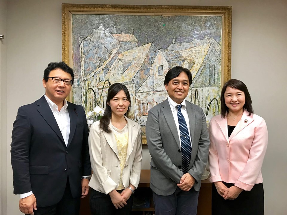 【2019年9月5日】竹谷とし子参議院議員と共に懇談をさせて頂きました。